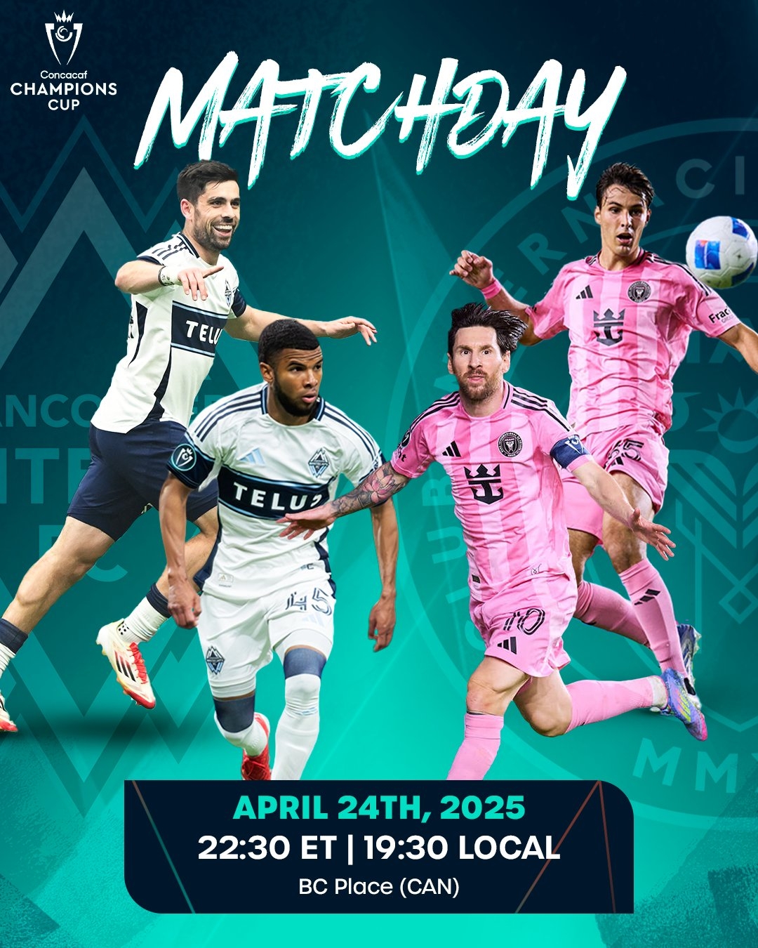 迈阿密国际vs温哥华白浪首发：梅西领衔，苏亚雷斯、布斯克茨出战